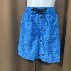 kids 短パン水着　サメ柄　110サイズ　少し色褪せ部分あり