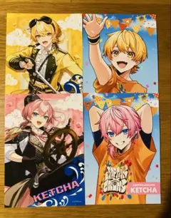 アンプタックカラーズ　ブロマイド　あっきぃ&けちゃセット
