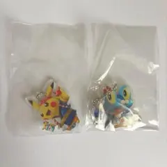 ポケモンセンター限定 ピカチュウ ケロマツ キーホルダー