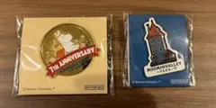 ムーミンバレーパーク　限定ピンバッジ　2種類　7周年