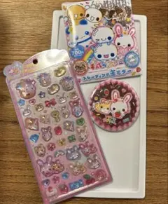 平成ファンシー 缶ミラー ぷくぷくあわわちゃん ファミマ限定 - メルカリ