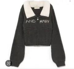 【きむとぬぬ様専用】Mary logo zip tops ANDMARY