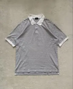 90s OLD UNIQLO ポロシャツ ボーダー L
