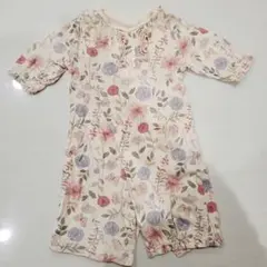 la poche biscuit 女の子 ベビー服 ロンパース カバーオール