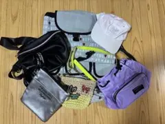 キッズ　リュックかばん　キャップ　6点