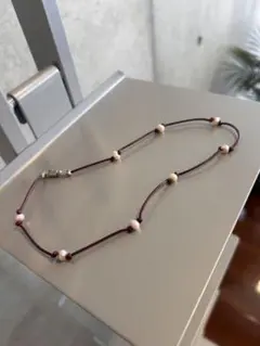 【美品】Cord Pearl Choker todayful