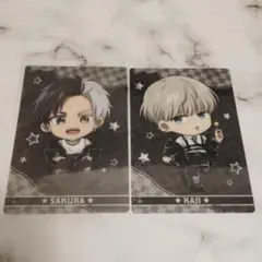 WIND BREAKER クリアカード 桜遥 梶蓮 ロックレザー