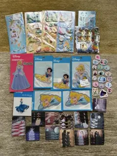 ディズニーキャラクターシールセット