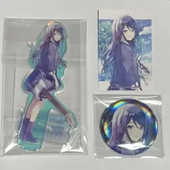 プロセカ　5周年　アクリルスタンド　缶バッジ　ステッカー　星乃一歌