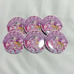 真中らぁら プリパラ 缶バッジ 6個セット ムービック - メルカリ