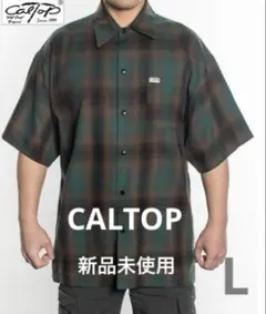 CALTOP カルトップ　キャルトップ　オンブレ　シャツ　半袖
