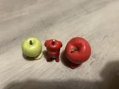 パンダの穴 座りんご 3種セット ガチャガチャ フィギュア