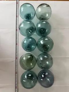 漁具　浮き玉　フロート　10個セット 約10cm