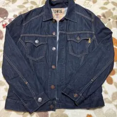 EDWIN ダークブルーデニムジャケット