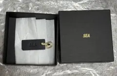 WIND AND SEA レザーキーホルダー