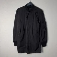 DIESEL ディーゼル ナイロンジャケット コート アウター ブラック XS