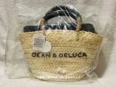 新品　DEAN & DELUCAビームス かごバッグ 保冷バッグ付き小サイズ