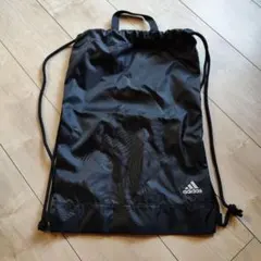 adidas ブラックバックパック 36×50cm