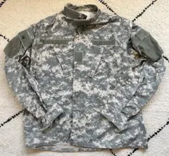 米軍払い下げミディアム-ロングコート 薄手 迷彩柄 長袖シャツ - メルカリ