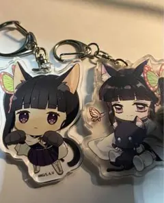 鬼滅の刃 カナヲ　アクリルキーホルダー ２個セット