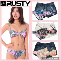 【サイズ限定特価】ラスティ　レディースビキニ水着　7号Sサイズ　新品のサムネイル