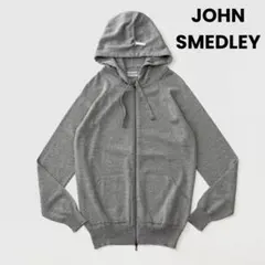 JOHN SMEDLEY ジョンスメドレー ウール ジップ ニット パーカーのサムネイル