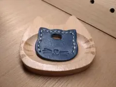 B2-3ネイビー 猫型キーカバー大 - メルカリ
