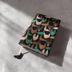 ミナペルホネン ハンドメイド ブックカバー 手帳カバー 文庫本 A6