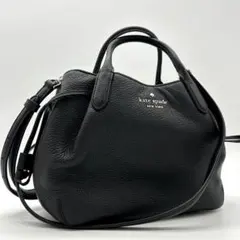 極美品】ケイトスペード ダンプリング 2way ショルダーバッグ 黒 レザー
