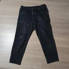 Leeブラックスリムフィットデニムパンツ