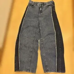 サイドライン付きデニム