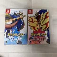 ポケットモンスター ソード・シールド 2本セット・バラ売り不可 バラ売り相談可】ポケットモンスター ソード・シールド 2本セット