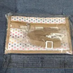 レスポートサック　ポーチ　ショルダーバッグ　水玉　カラフル