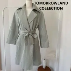 トゥモローランドコレクション　 麻　綿　 スプリングコート M