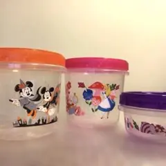 Ziploc ディズニー アリスチェシャ猫 スクリューロック保存容器 3点セットのサムネイル