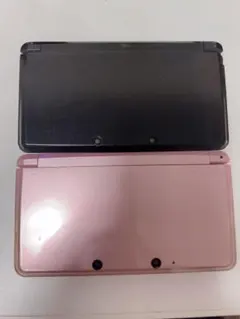 ニンテンドー3DS 本体 ピンク/ ブラック ジャンク品