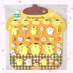 【韓国正規品】サンリオ マシュマロシール ぷっくり 立体　ポムポムプリン❤︎
