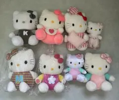 ハローキティ 特大サイズぬいぐるみ 5種セット まとめ売り - メルカリ