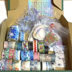 マスキングテープ　シール　詰め合わせ(海外品もあり)