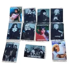 LE SSERAFIM ウエハース カード 11枚セット