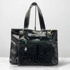 美品✨00s SEE BY CHLOE Tote Bag Black Y2Kのサムネイル