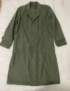 【11月処分セール】チェスターコート モスグリーン 古着