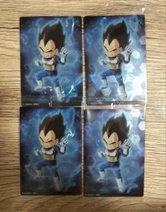 イタジャガ ドラゴンボール5　ベジータ ミニ　4枚セット