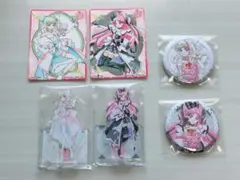 Amazon限定 映画キミプリ 円盤特典 ズキューン キッス アクスタ＋缶バッジ