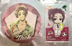 ブルーロック and GALLERY カフェ クリアカード コースター