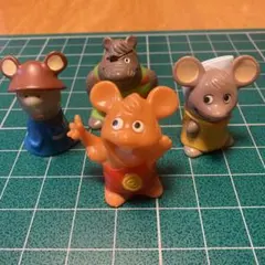 ガンバの冒険　フィギュア4体セット
