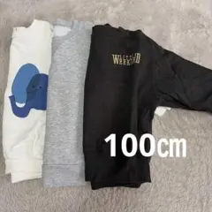 セット トレーナー スウェット 100㎝ ザラ 無印 しまむら 男の子 冬服