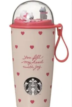 カップシェイプステンレスボトルハート355ml