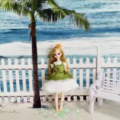 278 ハンドメイド　リカちゃん　服　かき氷