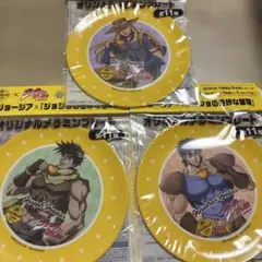 ジョージア ジョジョの奇妙な冒険 メラミンプレート 3種セット